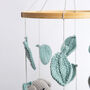 Hippo And Elephant Baby Mobile Easy Crochet Kit, thumbnail 3 of 7