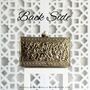 Melbourne Rectangle Brass And Mop Clutch, thumbnail 8 of 10