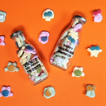 Personalised Little Monster Sweets Bottle, 5 of 5