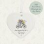 Personalised Porcelain Heart Friendship Keepsake Gift How Wonderful Life Is With You In The World, thumbnail 1 of 4