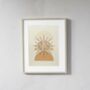 'The Sun Will Rise' Inspirational Typographical Print, thumbnail 3 of 3