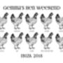 All The Hens Personalised Print, thumbnail 2 of 2