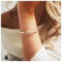 Personalised Sterling Silver Snaffle Bangle, thumbnail 9 of 12