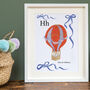 H Is For Hot Air Balloon Print, thumbnail 2 of 5