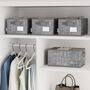 Three Piece Fabric Storage Boxes Set, thumbnail 1 of 5