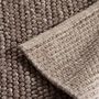 Heptonstall Mottled Taupe Wool Pebble Rug, thumbnail 3 of 4
