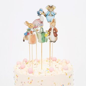 Peter Rabbit™ And Friends Cake Toppers X Six, 3 of 3