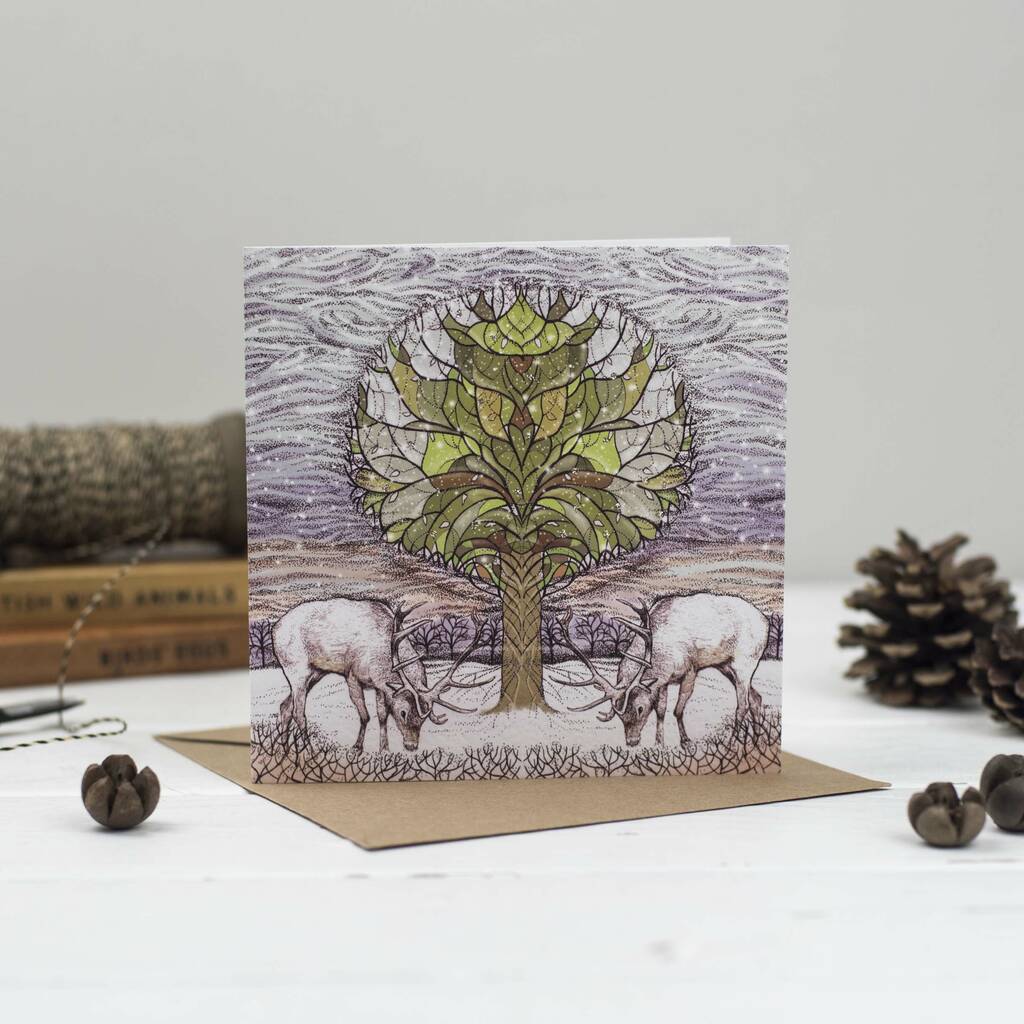 'Christmas Countryside' Mixed Pack Of Ten Cards, 1 of 10