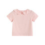Isabelle Pink Collar Frill Top, thumbnail 2 of 11