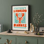 Le Homard French Lobster Kitchen Print, thumbnail 3 of 4