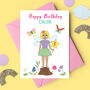 Fairy Personalised Birthday Card, thumbnail 1 of 4