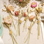 Personalised Set Of Dried Flower Place Settings, thumbnail 1 of 11