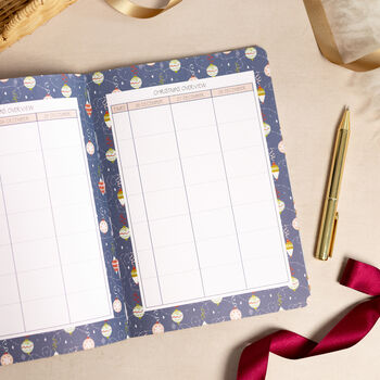 Christmas Planner, Festive Organiser And Record Book, 3 of 12
