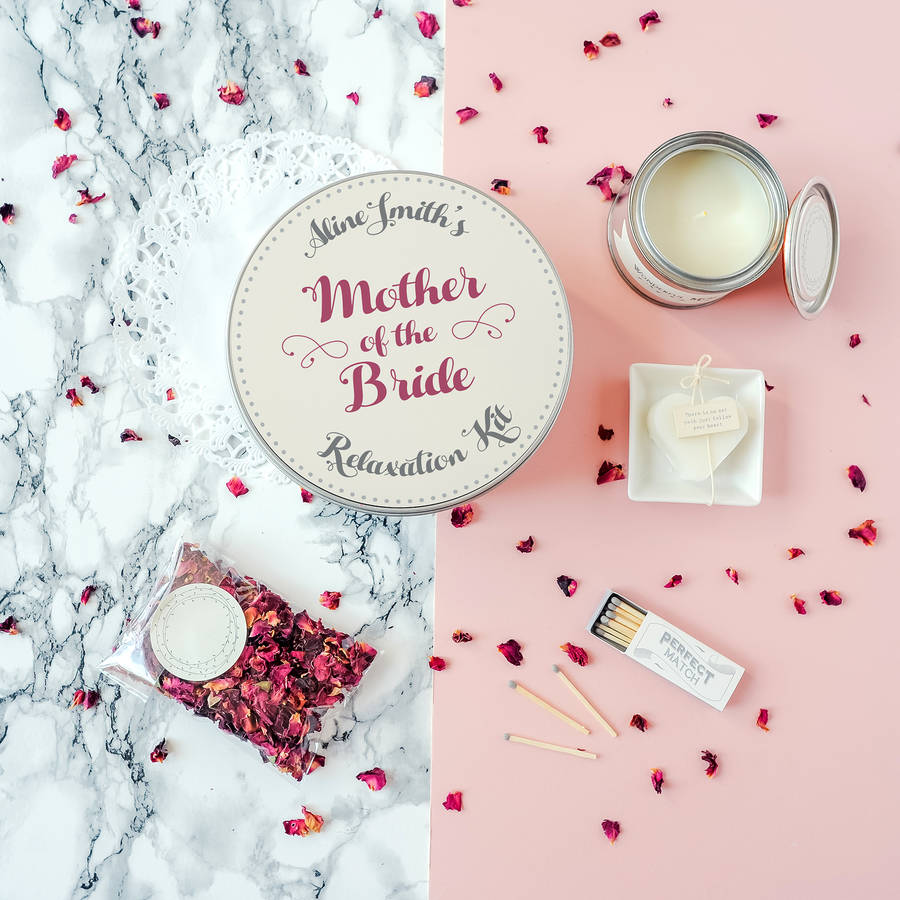 Personalised Mother Of The Bride Survival Kit By Little Personalised Mother Of The Bride Survival Kit