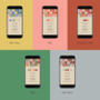 Digital Download Birthday Party Invite With Patchwork Border, thumbnail 5 of 5