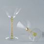 Pair Of 24ct Gold Filled Stem Cocktail Glasses, thumbnail 6 of 6