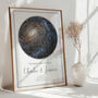 The Night It All Began Personalised Star Map Print Anniversary Gift, thumbnail 2 of 12