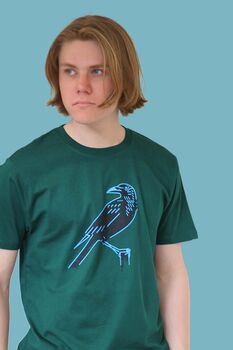 Crow, Raven T Shirt, 3 of 8