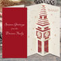50 Personalised Big Ben Christmas Pop Up Cards, thumbnail 1 of 2