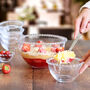 Luxury Beaded Glass Trifle Bowl Serving Set, thumbnail 1 of 9