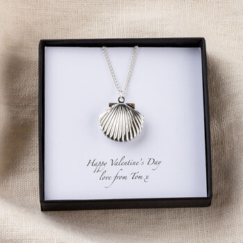Personalised Mother's Day Sea Shell Locket Necklace, 5 of 8