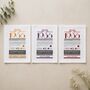 Personalised 90th Birthday Gift 1936 Handkerchief Pair, thumbnail 3 of 12
