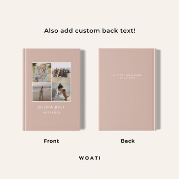 Personalised Photo Notebook And Journal, 5 of 9