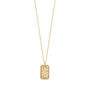 Le Soleil Gold Finish Tarot Necklace, thumbnail 2 of 7