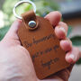 Cricket Lover's Leather Key Ring, thumbnail 3 of 12