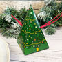 Green Tree Novelty Christmas Crackers Set Of Six, thumbnail 3 of 5