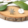 Sterling Silver Snowflake Christmas Pin Brooch, thumbnail 10 of 10
