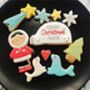 Personalised Eskimo Christmas Letterbox Cookies, thumbnail 3 of 5
