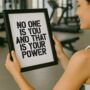 No One Is You And That Is Your Power Motivational Print, thumbnail 1 of 5