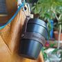Personalised Message Reusable Cup And Leather Carrier, thumbnail 1 of 4