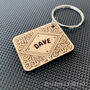 I Love Biscuits Custard Cream Keyring, thumbnail 4 of 7