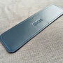 Personalised Dark Blue Premium Leather Bookmark, thumbnail 4 of 8