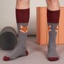 Men's Soft Lambswool Knee Socks, thumbnail 1 of 8