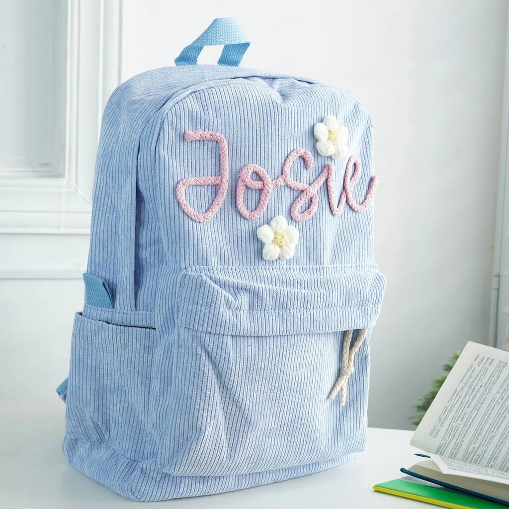 Personalised Embroidered Backpack, 1 of 5