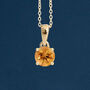 9ct Gold November Birthstone Necklace, thumbnail 1 of 12
