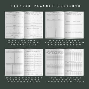 Fitness Planner | Workout And Health Journal, 3 of 7