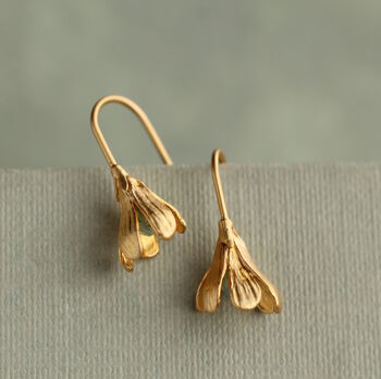 Opal Snowdrop Bud Earrings, 7 of 7