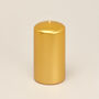 G Decor Grace Varnished Shimmer Pillar Candle, thumbnail 4 of 7
