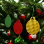 Personalised Lego Compatible Bauble Christmas Decoration, thumbnail 4 of 6