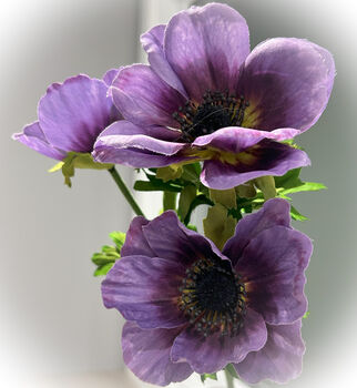 Faux Flowers Stems Anemone, 4 of 4