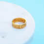 18k Gold Vermeil Or Sterling Silver Pinky Promise Ring, thumbnail 1 of 7