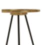 Matte Gold Luxe Side Table, thumbnail 4 of 4