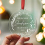 Personalised First Christmas Married Christmas Bauble, thumbnail 3 of 10