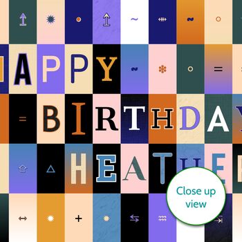 Personalised 40th Birthday Card Age And Name, 5 of 11