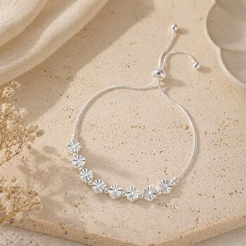 80th Birthday Drawstring Eight Disc Bracelet, 6 of 7