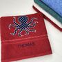 Personalised Red Swimming Towel, thumbnail 4 of 8